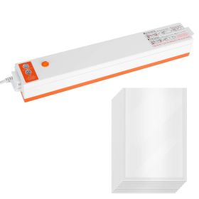 Electric Vacuum Sealer Machine Household Automatic Food Vacuum Sealer Quick Sealing System Machine For Food Dry Moist Food (Option: Machine)