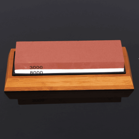 Home kitchen whetstone (Option: Red white)
