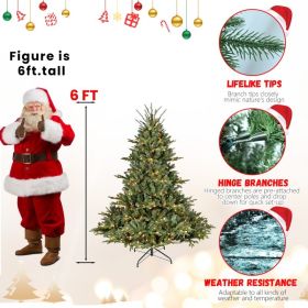 PE, PVC Christmas Tree, Green (Option: 6ft)